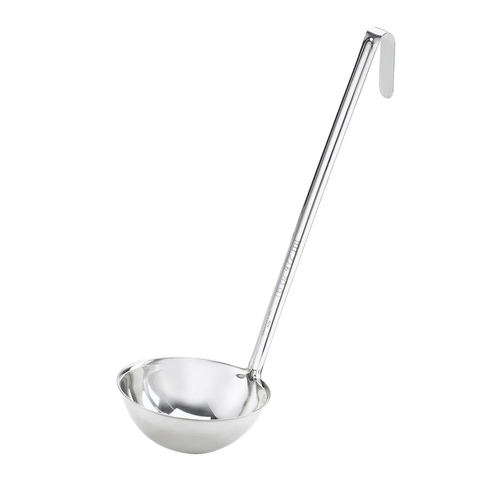 Browne Canada Foodservice Kitchen Tools Each Browne 575706 OPTIMA 6oz Stainless Steel One-Piece Ladle | Denson CFE