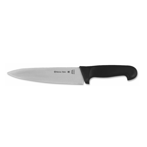 Browne Canada Foodservice Knife & Accessories Each Browne PC1298 BROWNE 8" Cook's Knife w/Black Handle