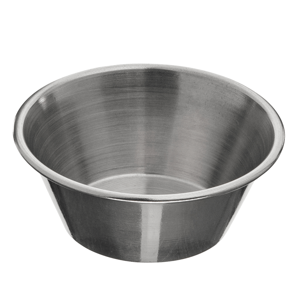 Browne Canada Foodservice Ramekins & Sauce Cup Each Browne 515058 1.5 Oz Stainless Steel Cocktail Sauce Cup | Denson CFE