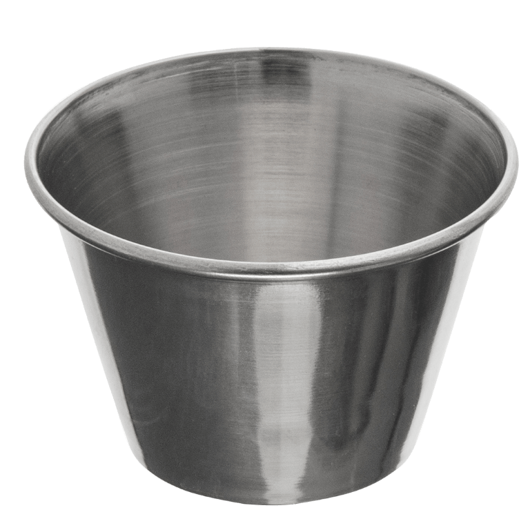 Browne Canada Foodservice Ramekins & Sauce Cup Each Browne 515059 Stainless Steel Sauce Cup, 2.5 oz | Denson CFE