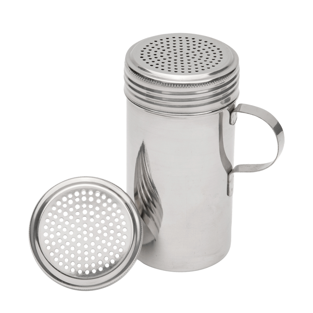 Browne Canada Foodservice Shakers & Dredgers Each Browne 575699 12oz Stainless Steel Dredge with Handle | Denson CFE