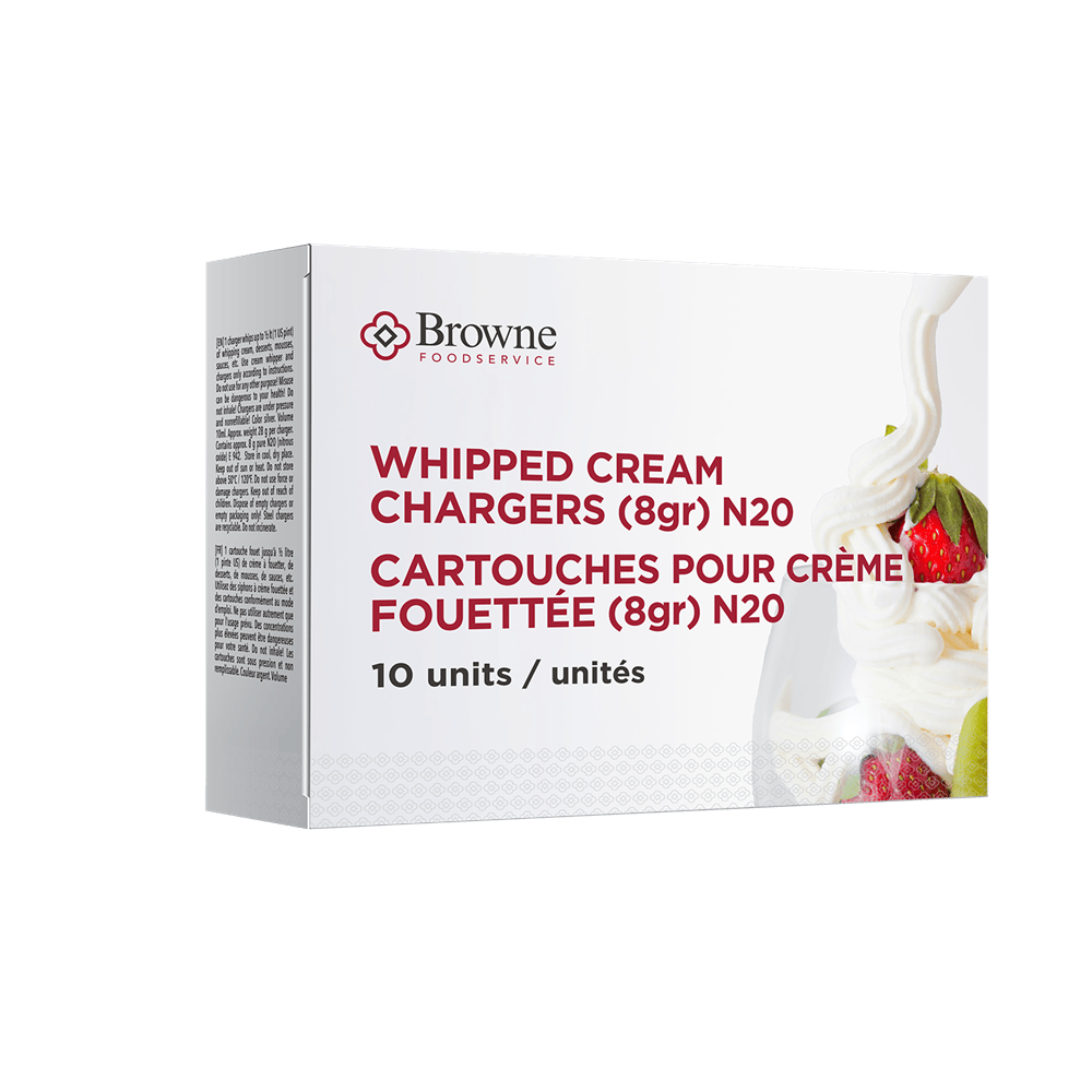 Browne Canada Foodservice Smallwares Box Browne 574397 - Cream Whipper Chargers 8 g, Box of 10 | Denson CFE
