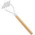 Browne Canada Foodservice Smallwares Each Browne 1618 Eighteen Inch Square Face Masher with Wooden Handle | Denson CFE