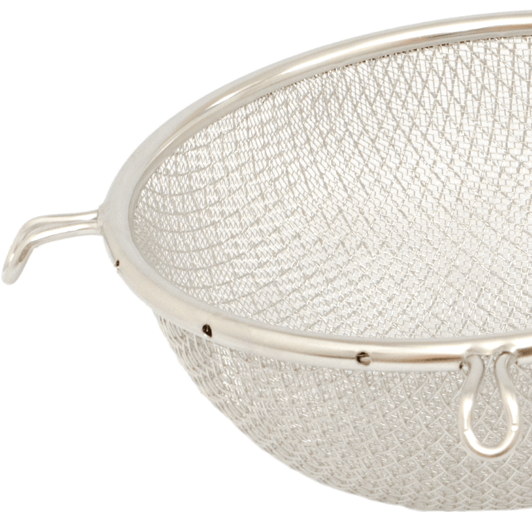 Browne Canada Foodservice Smallwares Each Browne 18096 Double Mesh Strainer Fine 6.25"/16cm - Durable & Efficient | Denson CFE