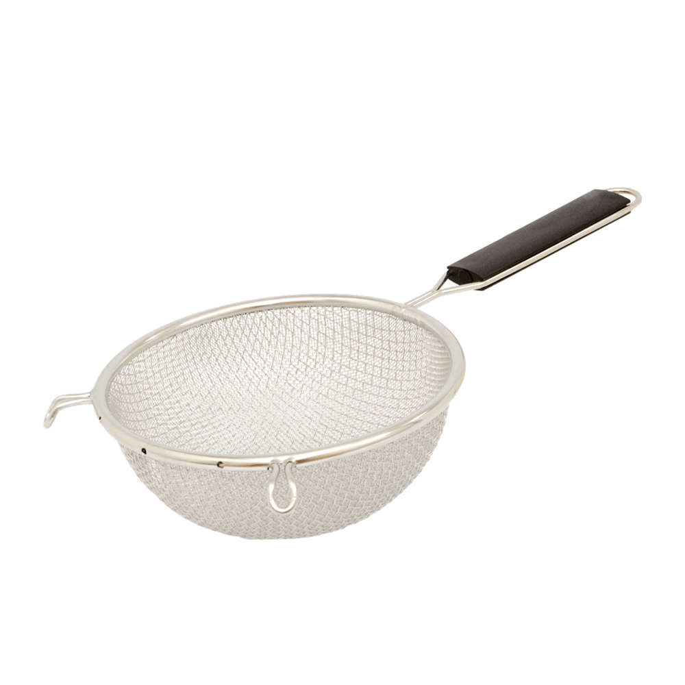 Browne Canada Foodservice Smallwares Each Browne 18098 Double Mesh Fine 8" Strainer - Durable & Efficient | Denson CFE