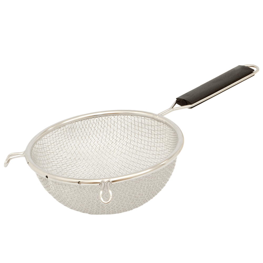 Browne Canada Foodservice Smallwares Each Browne 18099 Double Mesh Fine 10.3" Strainer | Denson CFE