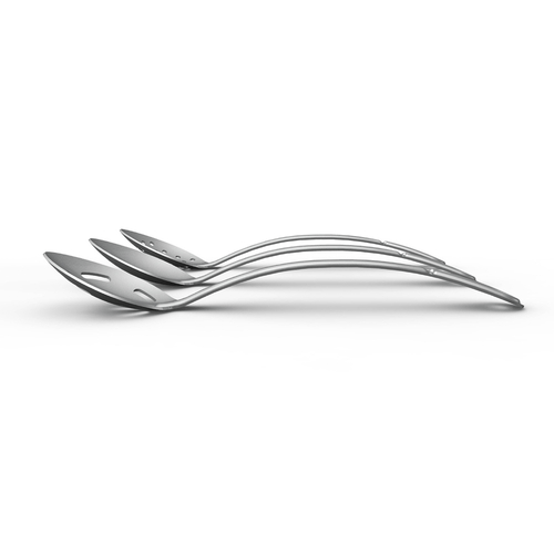 Browne Canada Foodservice Smallwares Each Browne 4775 Renaissance Basting Spoon, Curved Stainless Steel 15 inch / 38.1 cm | Denson CFE