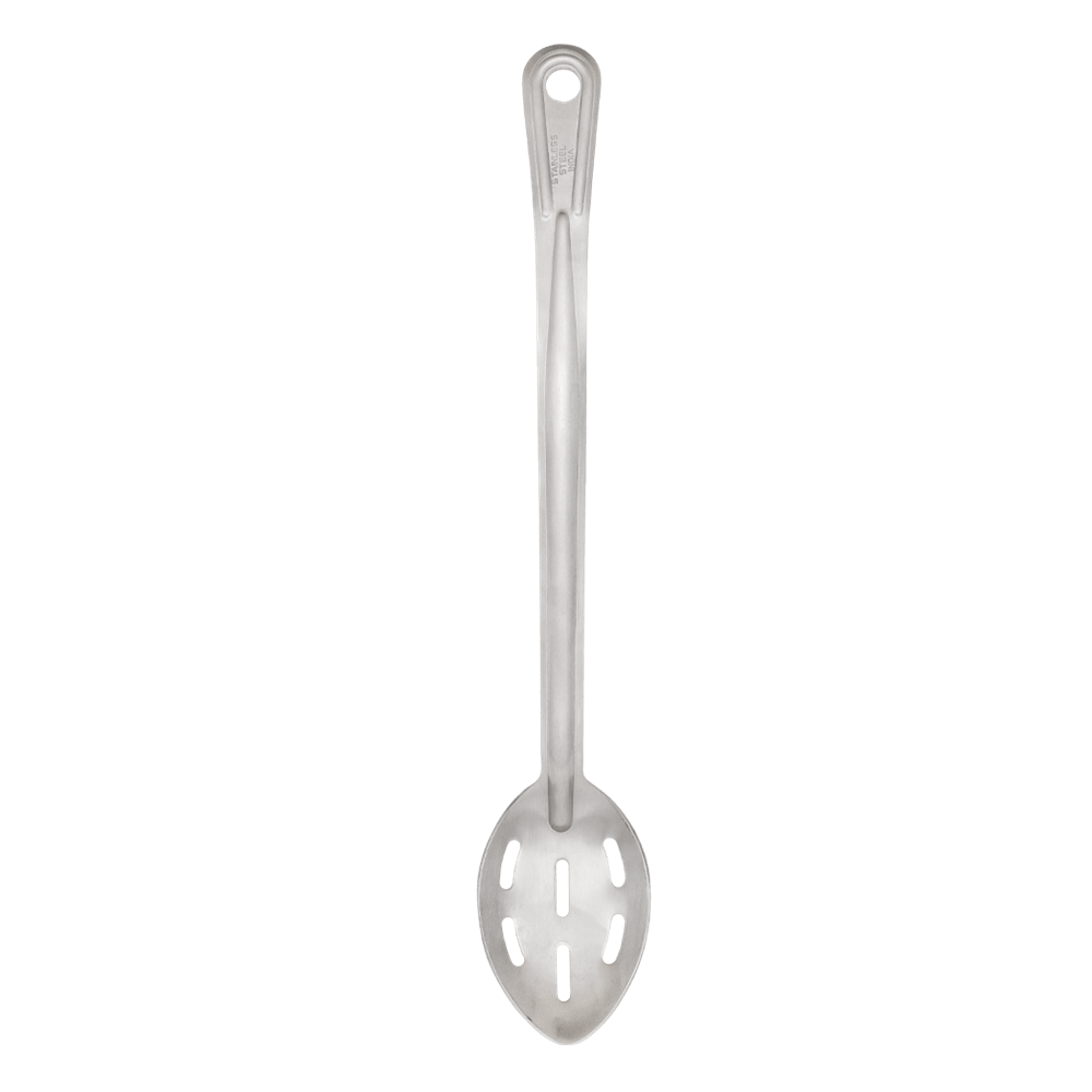 Browne Canada Foodservice Smallwares Each Browne 4777 Renaissance Basting Spoon, Slotted Stainless Steel 15"/38.1cm | Denson CFE