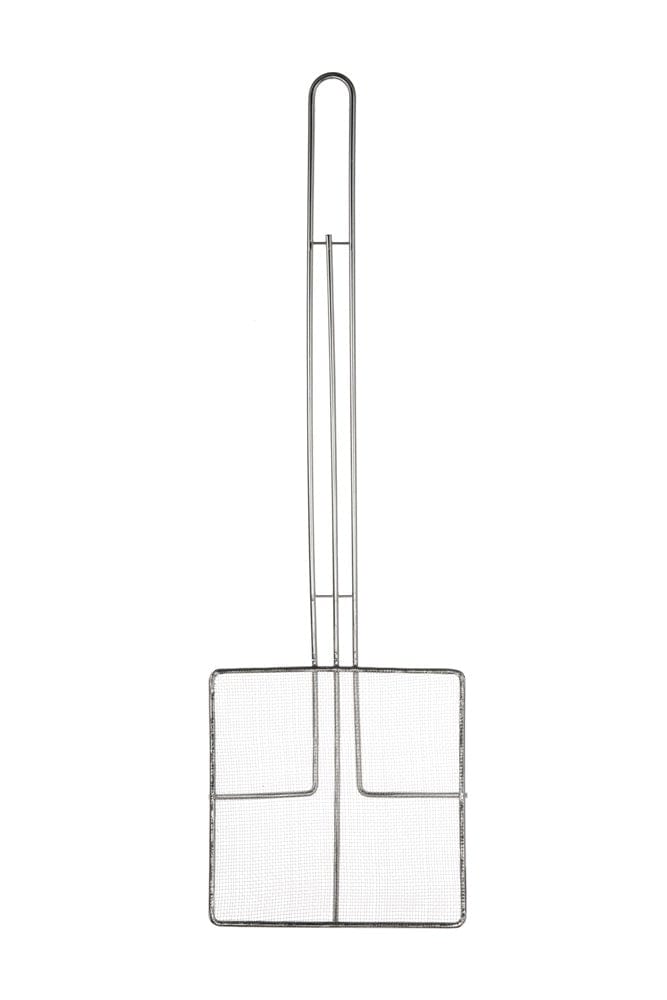 Browne Canada Foodservice Smallwares Each Browne 571924 6.5 inch Square Fine Mesh Skimmer with 11.8 inch Handle | Denson CFE