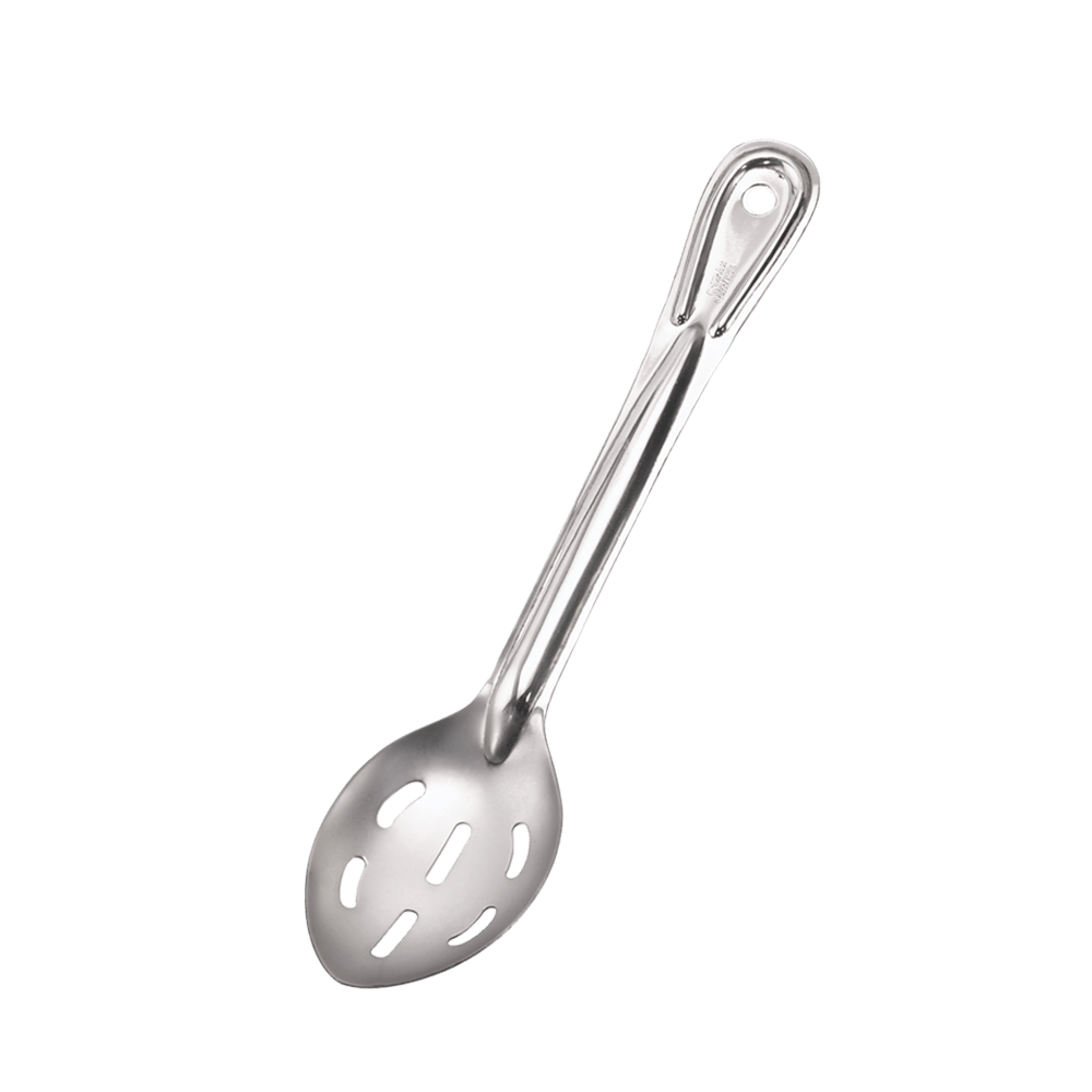Browne Canada Foodservice Smallwares Each Browne 572133 Slotted Spoon - 13 in Stainless Steel, Medium Gauge | Denson CFE