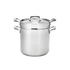 Browne Canada Foodservice Smallwares Each Browne 5724072 THERMALLOY 12qt Stainless Steel Double Boiler (3 Piece Set) | Denson CFE