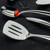 Browne Canada Foodservice Smallwares Each Browne 573271 ECLIPSE Solid Turner 14.75 Inch 37.5 Centimeter Stainless Steel Brushed Handle | Denson CFE