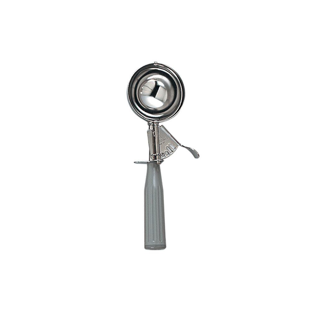 Browne Canada Foodservice Smallwares Each Browne 573308 Disher Standard Size 8 Stainless Steel 3.71 Ounce with Gray Handle | Denson CFE