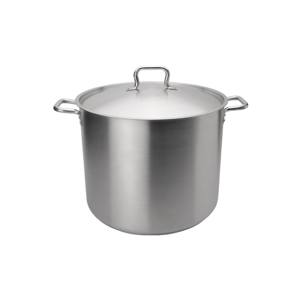 Browne Canada Foodservice Smallwares Each Browne 5733920 ELEMENTS Stock Pot 20qt/19L w/Cover Stainless Steel NSF | Denson CFE