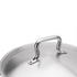 Browne Canada Foodservice Smallwares Each Browne 5734187 ELEMENTS Saute Pan 7qt/6.75L with Cover Stainless Steel | Denson CFE