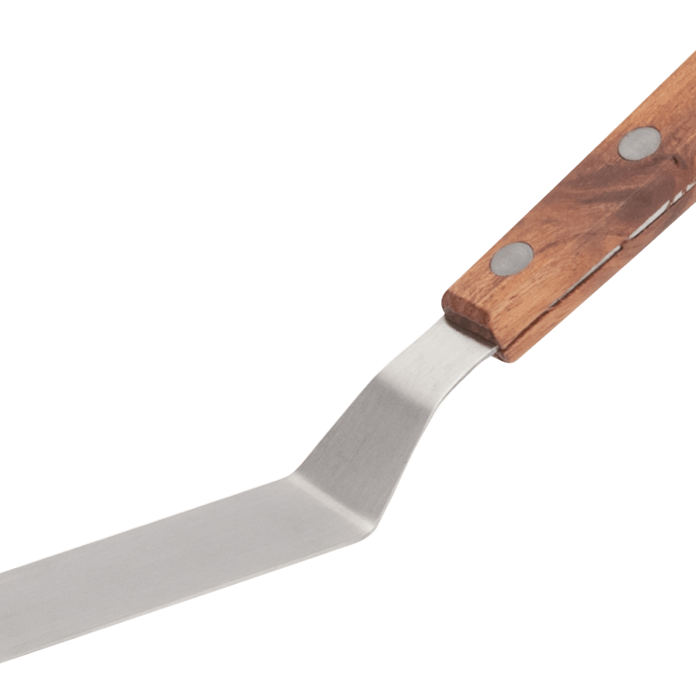 Browne Canada Foodservice Smallwares Each Browne 573804 Stainless Steel Spatula Offset 4.5 Inch | Denson CFE