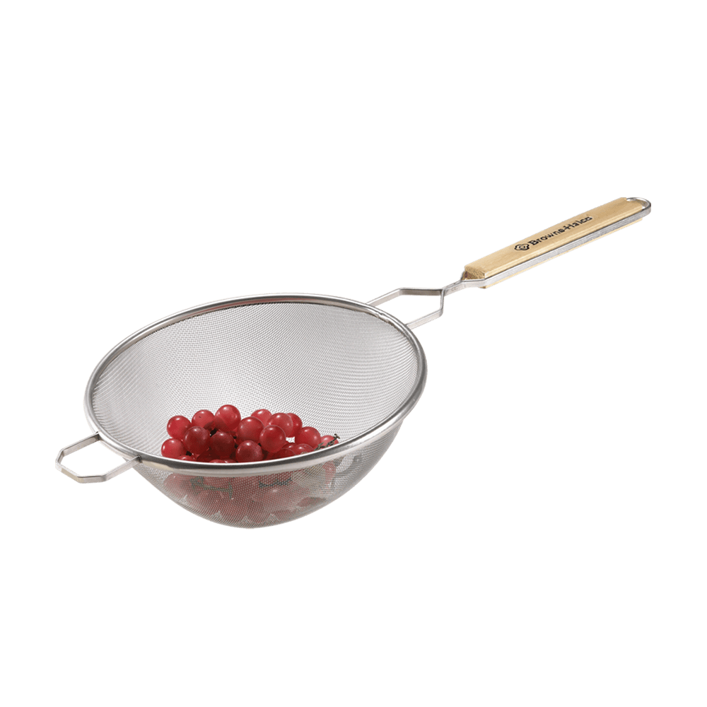 Browne Canada Foodservice Smallwares Each Browne 574118 Single Mesh Strainer Medium 8 Inch Bowl | Denson CFE
