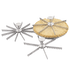 Browne Canada Foodservice Smallwares Each Browne 575106 6-cut Cast Aluminum Pie Marker | Denson CFE