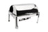 Browne Canada Foodservice Smallwares Each Browne 575137 Cadence Full Size Rectangular Chafer with Roll Top Cover | Denson CFE