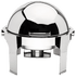 Browne Canada Foodservice Smallwares Each Browne 575176 HARMONY Round Chafer 7qt 6.6L with Roll Top Cover | Denson CFE