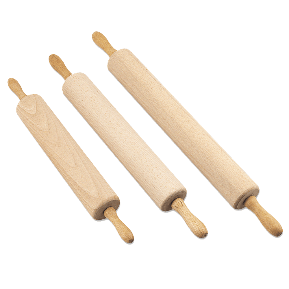 Browne Canada Foodservice Smallwares Each Browne 575213 Rolling Pin Hardwood 13" with Stainless Steel Ball Bearings | Denson CFE