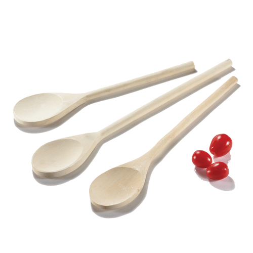 Browne Canada Foodservice Smallwares Each Browne 575388 Wooden Spoon - 18 in Alpine Beechwood | Denson CFE