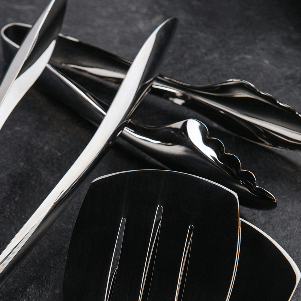 Browne Canada Foodservice Smallwares Each Browne 57567 ECLIPSE 9 Inch 229 Millimeters Offset Serving Tong | Denson CFE