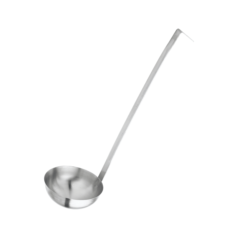 Browne Canada Foodservice Smallwares Each Browne 575704 Optima Ladle - 4 oz, 12.5 in Stainless Steel | Denson CFE