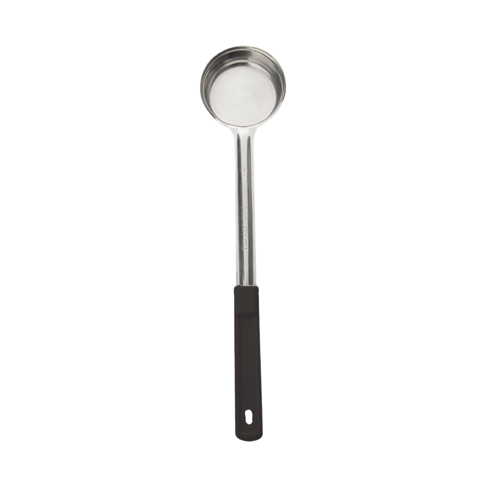 Browne Canada Foodservice Smallwares Each Browne 5757231 3oz 1-Piece Portioner Perforated with Black Handle | Denson CFE