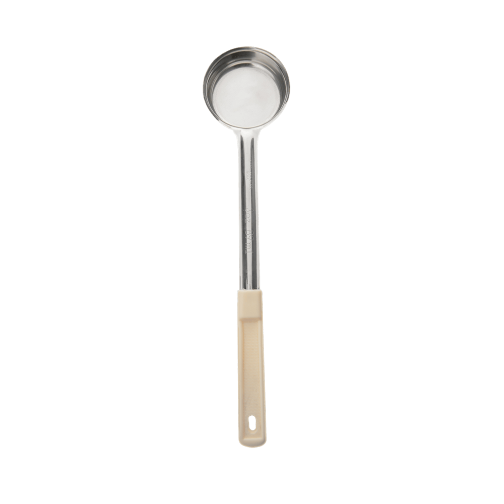 Browne Canada Foodservice Smallwares Each Browne 5757430 3 Ounce 1 Piece Portioner with Beige Handle | Denson CFE