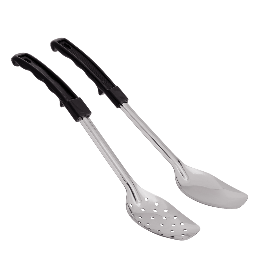 Browne Canada Foodservice Smallwares Each Browne 5761 Thirteen Inch Solid Three Sided Spoon with Bakelite Handle | Denson CFE