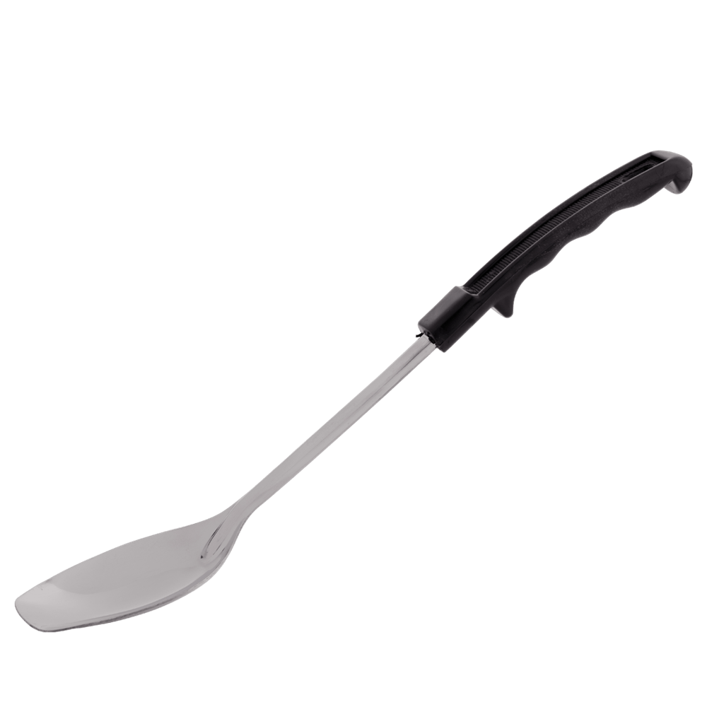 Browne Canada Foodservice Smallwares Each Browne 5761 Thirteen Inch Solid Three Sided Spoon with Bakelite Handle | Denson CFE