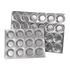 Browne Canada Foodservice Smallwares Each Browne 5811624 (1624A) 24 Cup Aluminum Muffin Pan | Denson CFE
