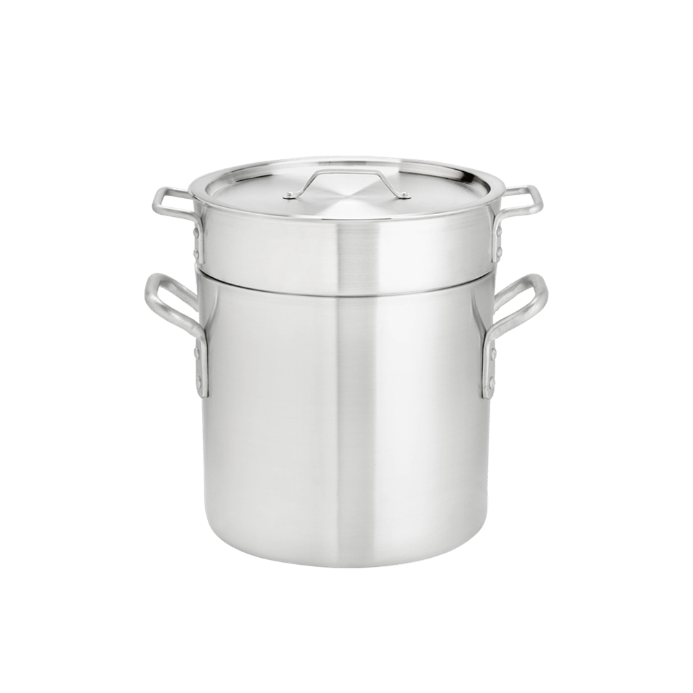 Browne Canada Foodservice Smallwares Each Browne 5813208 THERMALLOY Double Boiler Set 8 Quart Aluminum | Denson CFE