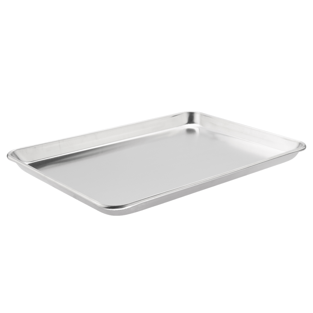 Browne Canada Foodservice Smallwares Each Browne 58132640 THERMALLOY 1/2 Size Aluminum Bun Pan 18 gauge (18x13x1") | Denson CFE