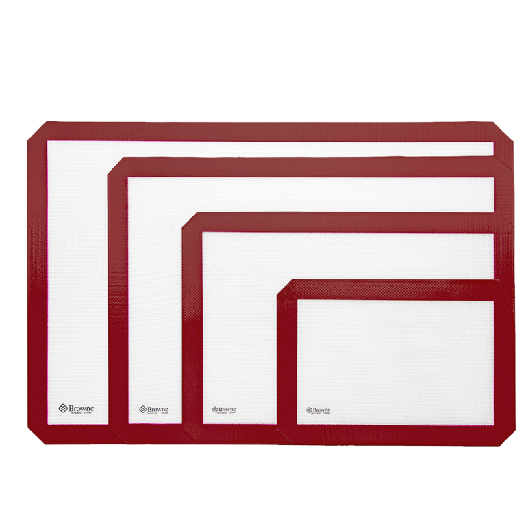 Browne Canada Foodservice Smallwares Each Browne 58152142 Silicone Baking Mat 20.3x14.4" / 51.5x36.5cm - 2/3 Size | Denson CFE