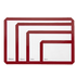 Browne Canada Foodservice Smallwares Each Browne 58152142 Silicone Baking Mat 20.3x14.4" / 51.5x36.5cm - 2/3 Size | Denson CFE