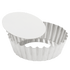 Browne Canada Foodservice Smallwares Each Browne 80124840 GOBEL Quiche Mold LB with Narrow Ribs 25x5cm 10x2 Inch Tin | Denson CFE