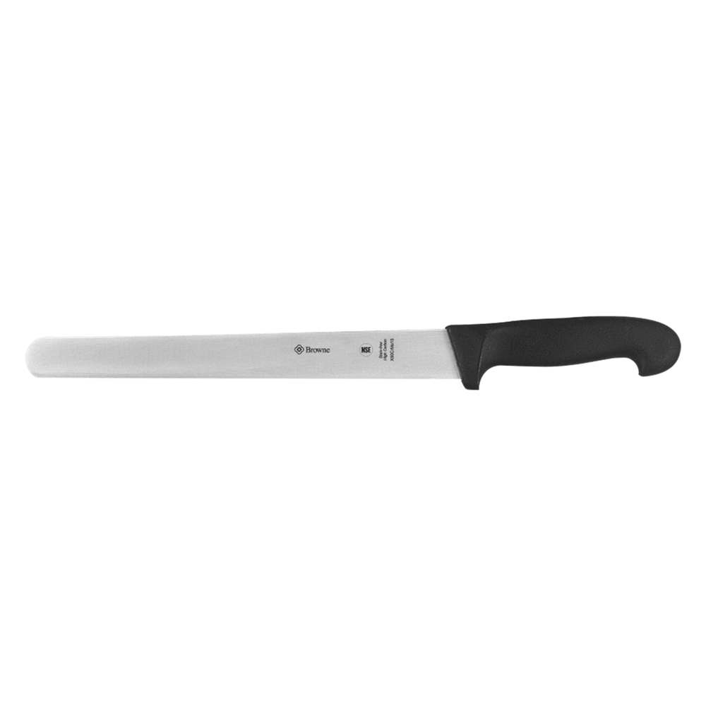 Browne Canada Foodservice Smallwares Each Browne PC15512 Browne 12 Inch Bread Knife with Black Handle | Denson CFE