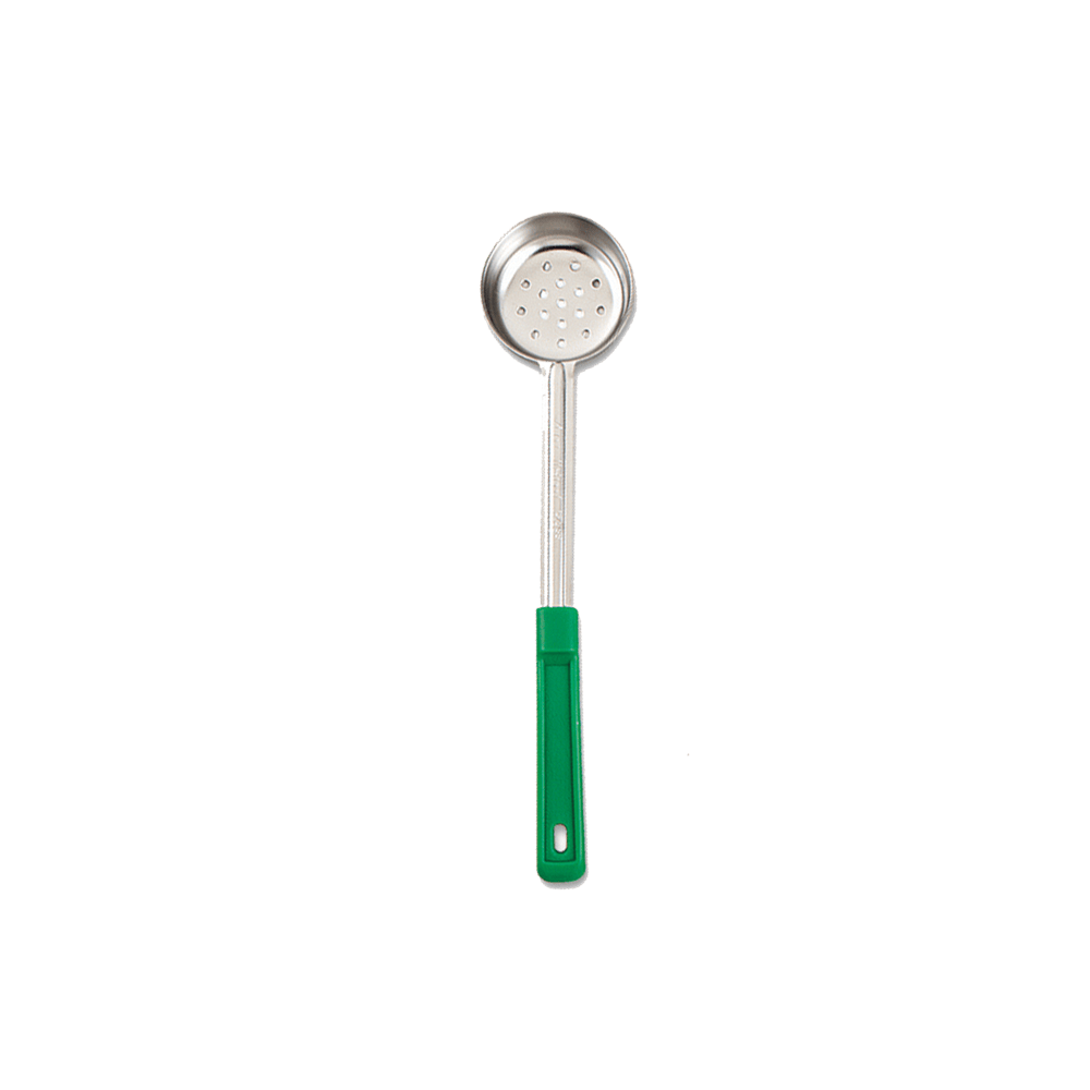 Browne Canada Foodservice Smallwares Each / Green Browne 5757441 4 Ounce 1 Piece Portioner Perforated with Green Handle | Denson CFE