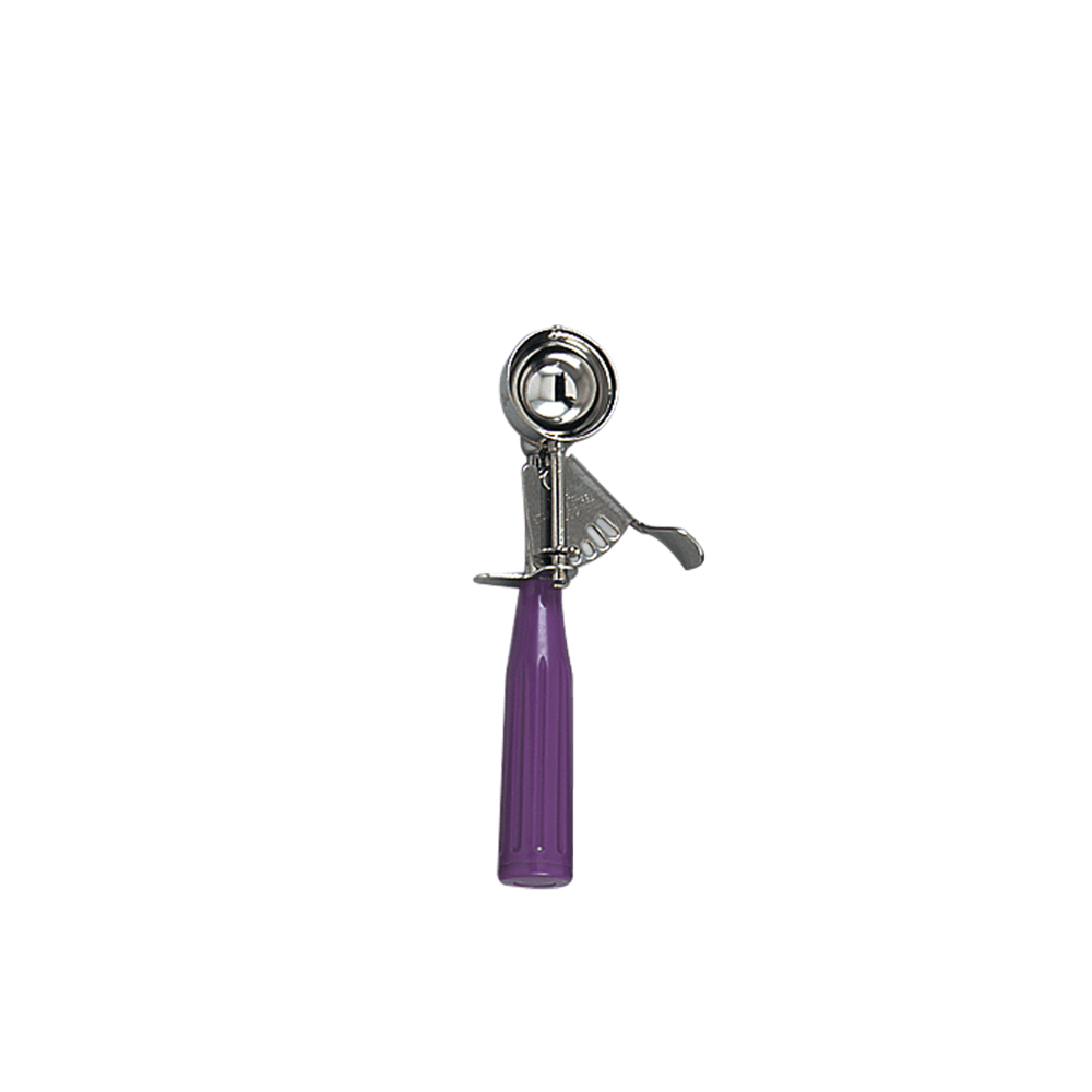 Browne Canada Foodservice Smallwares Each / Purple Browne 573340 #40 Disher - 0.75 oz, 18/8 Stainless Steel, Purple Handle | Denson CFE