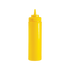 Browne Canada Foodservice Squeeze Bottles Each / Yellow Browne 57801617 16 Ounce Yellow Squeeze Dispenser Packed 2 Dozen Case | Denson CFE