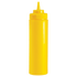 Browne Canada Foodservice Squeeze Bottles Each / Yellow Browne 57803217 32 Ounce Yellow Wide Mouth Squeeze Dispenser | Denson CFE