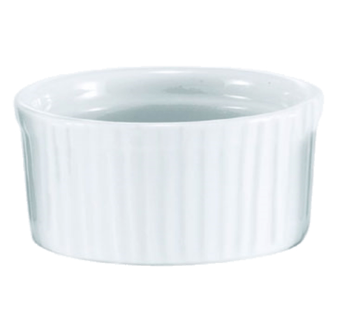 Browne Canada Foodservice Tabletop Each Browne 564021W Souffle/Ramekin 3-1/2"/200ml