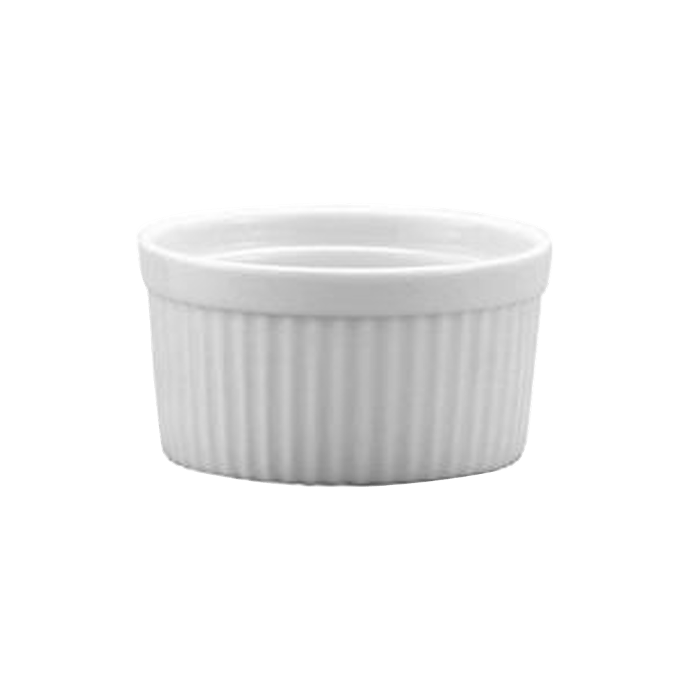 Browne Canada Foodservice Tabletop Each Browne 564021W Souffle / Ramekin - 5 oz, White Porcelain | Denson CFE
