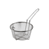 Browne Canada Foodservice Tabletop Each Browne 79090 8.5 Inch Nickel Plated Fry Basket Round | Denson CFE