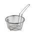 Browne Canada Foodservice Tabletop Each Browne 79100 9.5 Inch Nickel Plated Fry Basket Round | Denson CFE