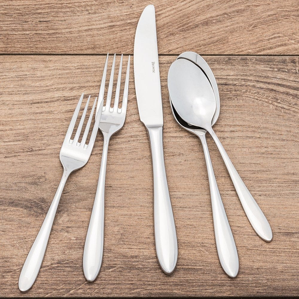 Browne Canada Foodservice Tabletop & Serving Dozen Browne 502110 Eclipse Salad Fork Eighteen Over Ten Stainless Steel Six Point Five Inches | Denson CFE