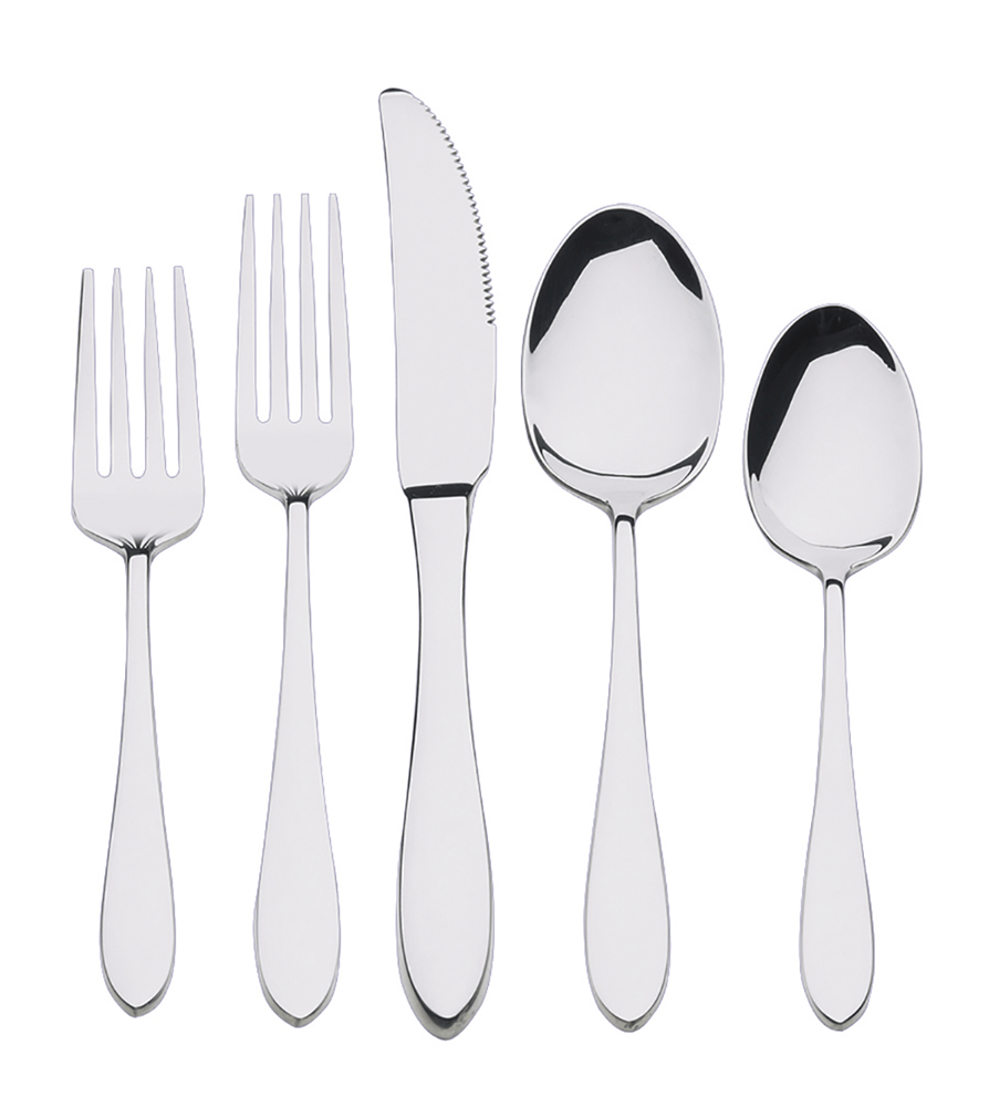 Browne Canada Foodservice Tabletop & Serving Dozen Browne 502110 Eclipse Salad Fork Eighteen Over Ten Stainless Steel Six Point Five Inches | Denson CFE