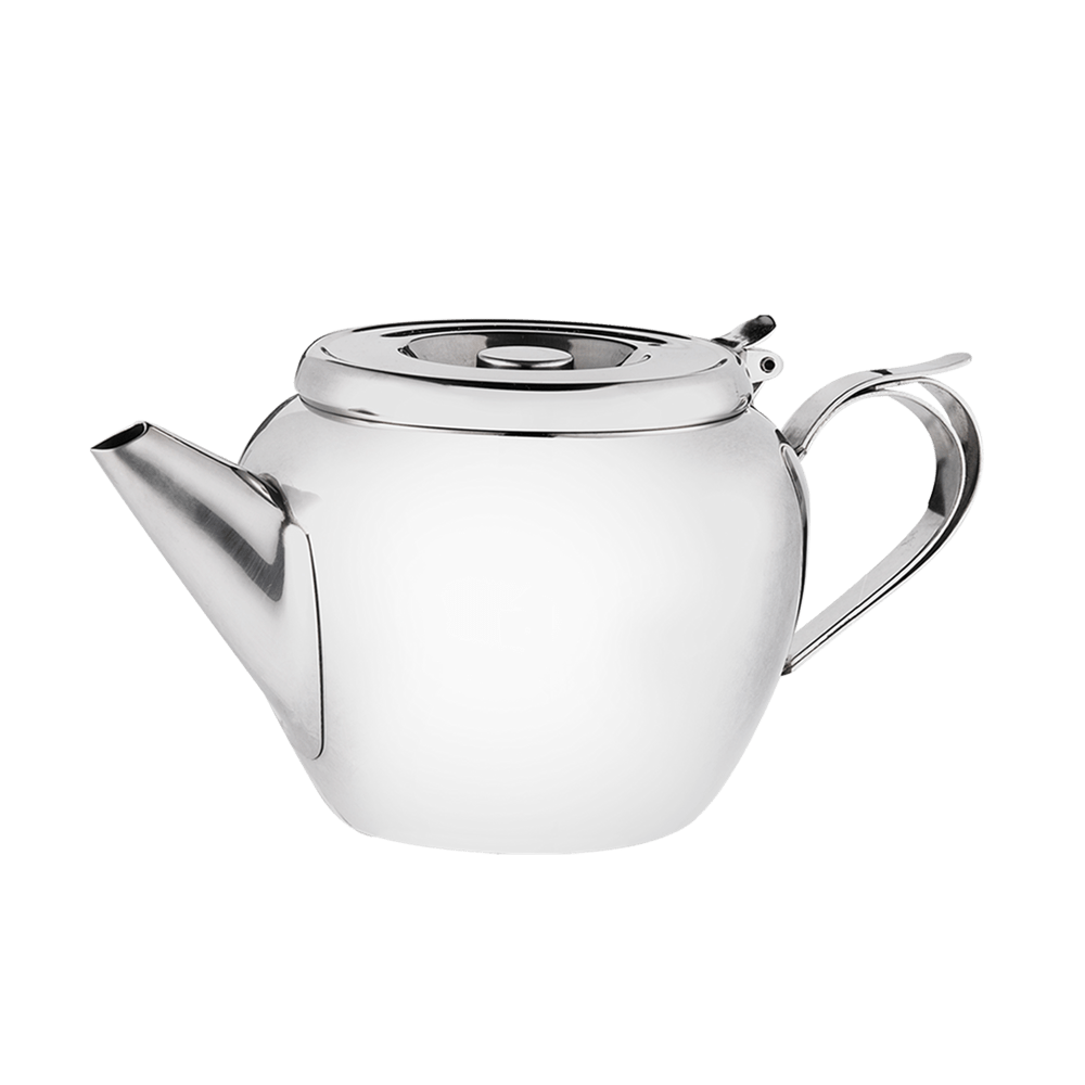 Browne Canada Foodservice Teapots Each Browne 515151 20 Oz. Stackable Teapot - 18/8 Stainless Steel with Strainer | Denson CFE